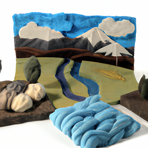 3D-Wollbilder: Dreidimensionale Landschaften und Szenen mit Wolle kreieren
