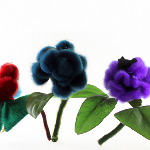 Wollblumen: Blumen und Pflanzen aus Wolle formen