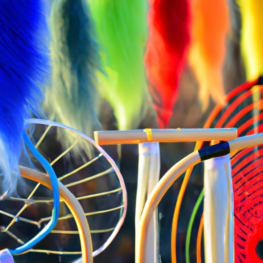 Woll-Windspiele: Klangvolle und farbenfrohe Windspiele für Innen- und Außenbereiche