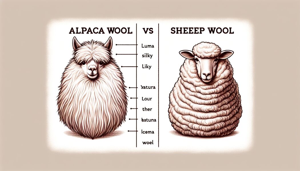 Alpaka vs Schafwolle – die wichtigsten Unterschiede